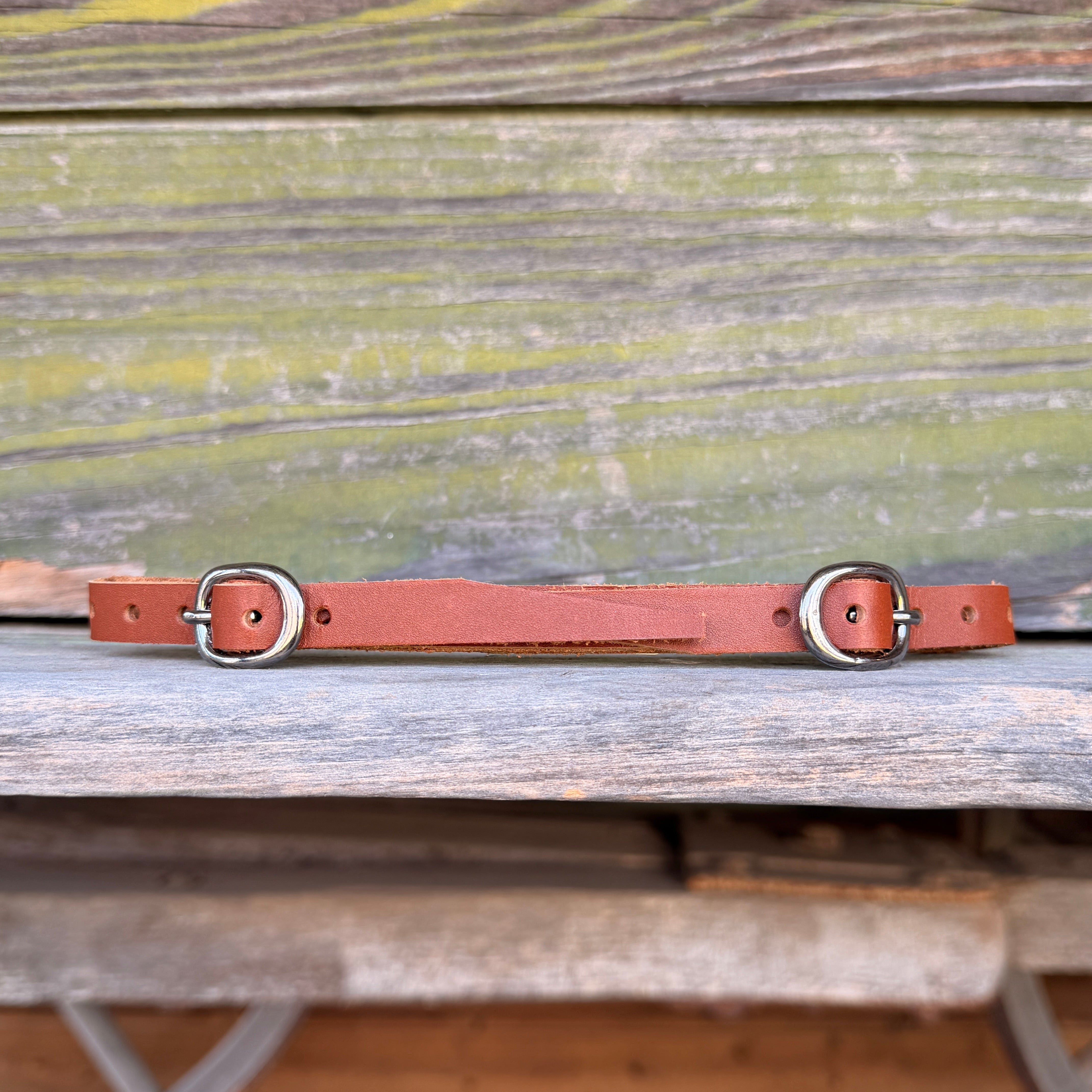 Short Leather Curb