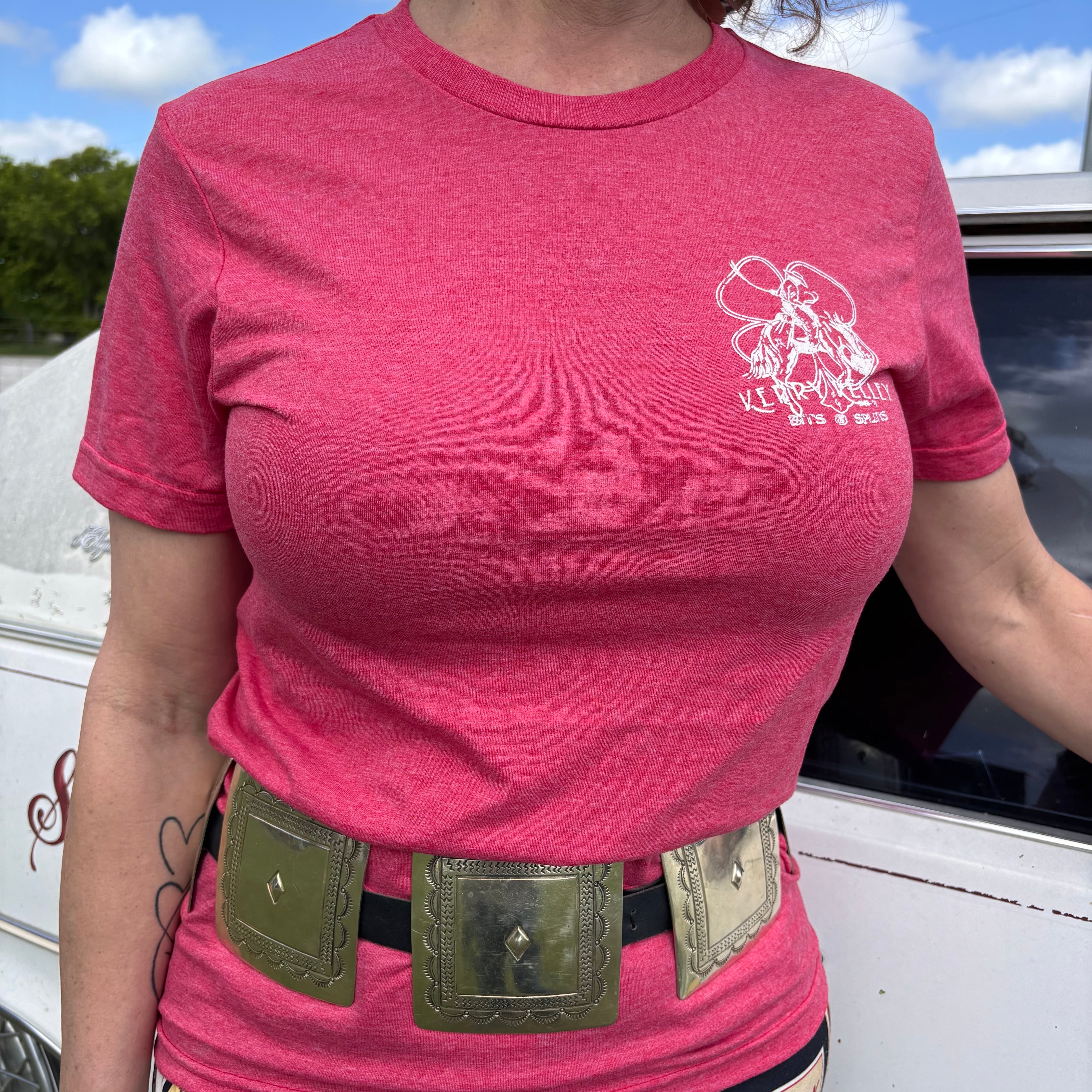 Unisex Classic Kerry Kelley Logo T-Shirt - Red
