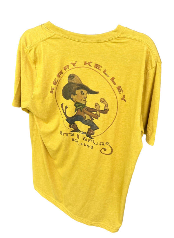 Fighting Irishman Logo T-Shirt - Mustard
