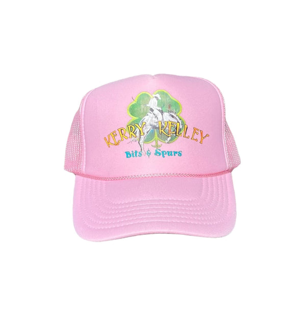 Kerry Kelley Trucker Cap- Light Pink