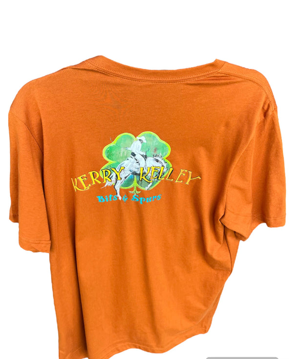 Kerry Kelley Original Logo T-Shirt - Burnt Orange