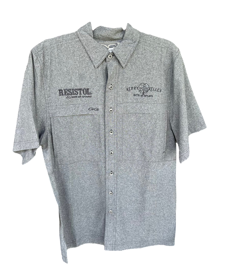 Resistol/Kerry Kelley Game Guard Short Sleeve - Grey