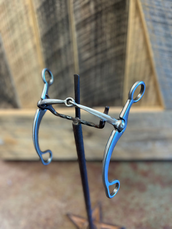 65 Square Snaffle Scroll