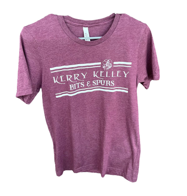 Classic Kerry Kelley Logo T-Shirt - Maroon