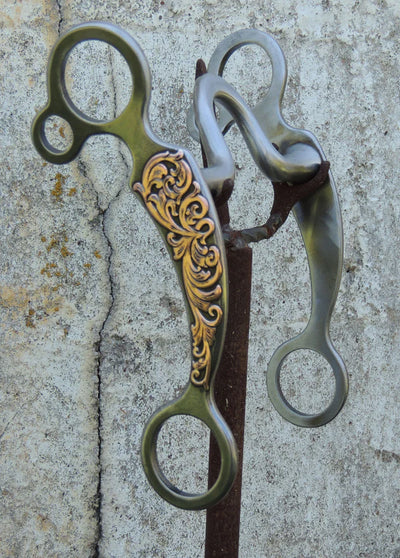 Buster Short Thick Copper Scroll - Solid Mouthpieces
