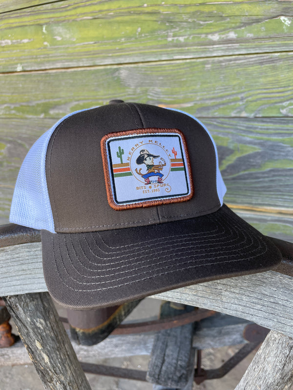 Kerry Kelley - Red Dirt Caps Brown/White Curved Bill