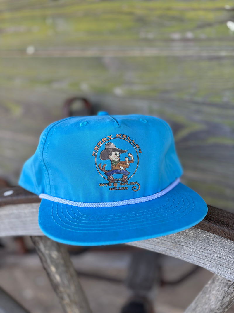 Fighting Irishman Rope Cap Bright Sky Blue