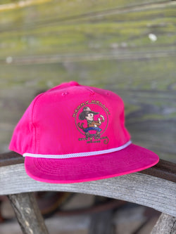 Fighting Irishman Rope Cap Hot Pink