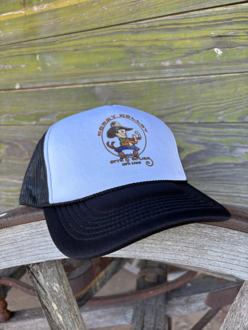 Kerry Kelley Fighting Irishman Trucker Cap- Black/White
