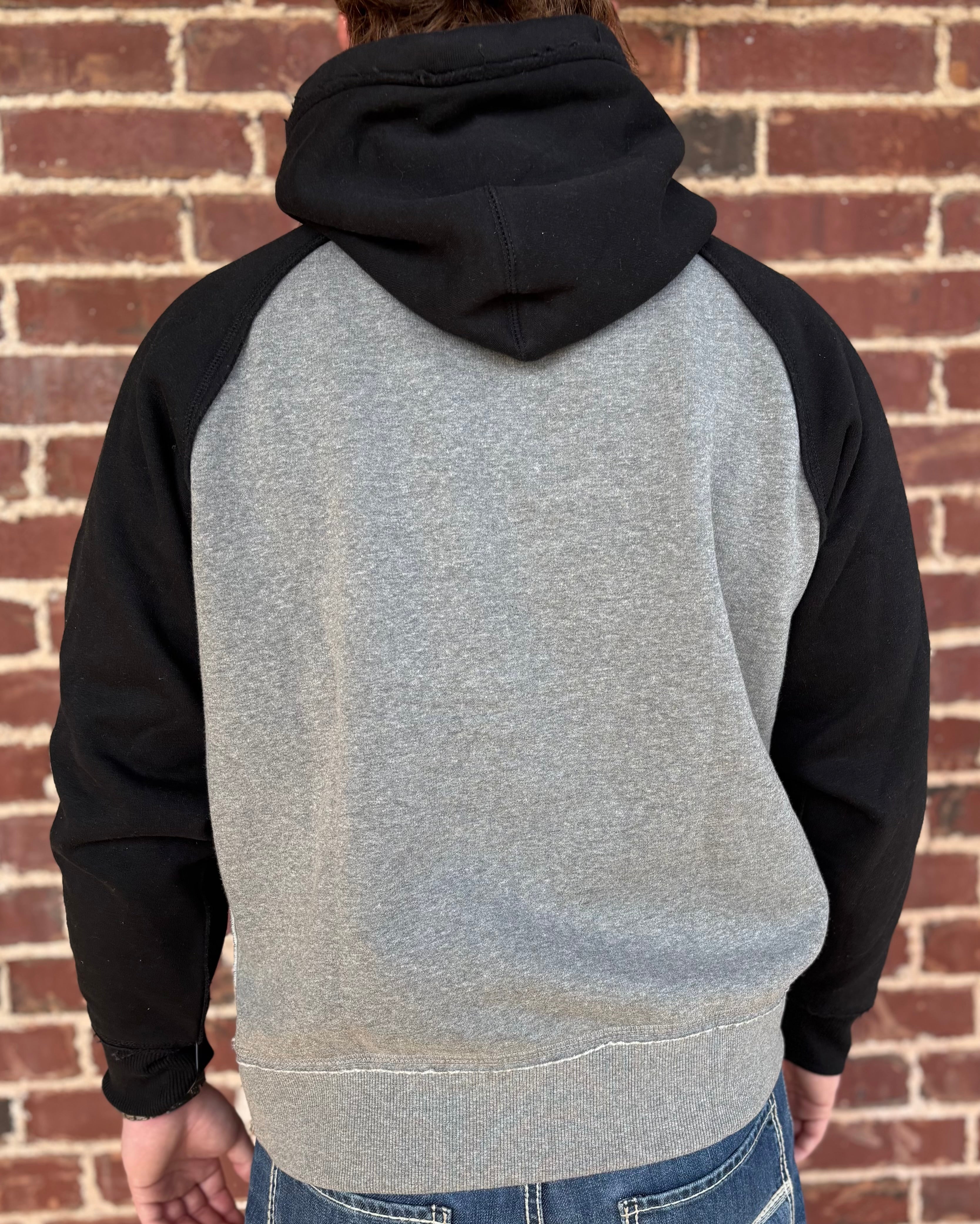 Kerry Kelley Irish Flag Logo Sweatshirt - Smoke Heather/Black