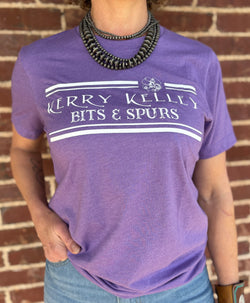 Classic Kerry Kelley Logo T-Shirt - Purple