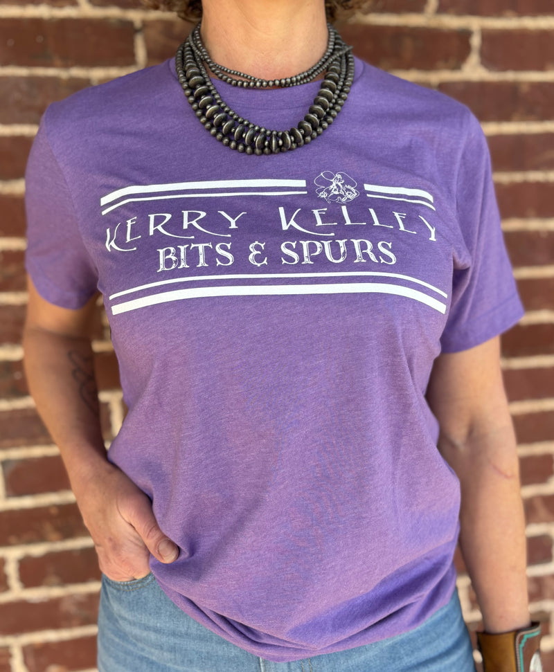 Classic Kerry Kelley Logo T-Shirt - Purple