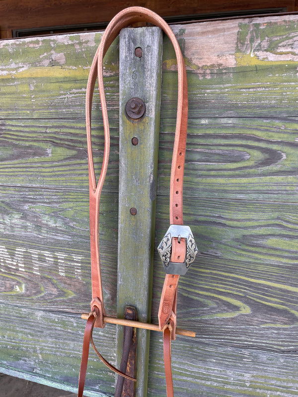 CL Split Ear Side Scroll Diamond buckle