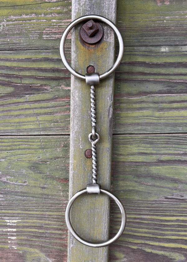DC O-Ring Twisted Wire Snaffle