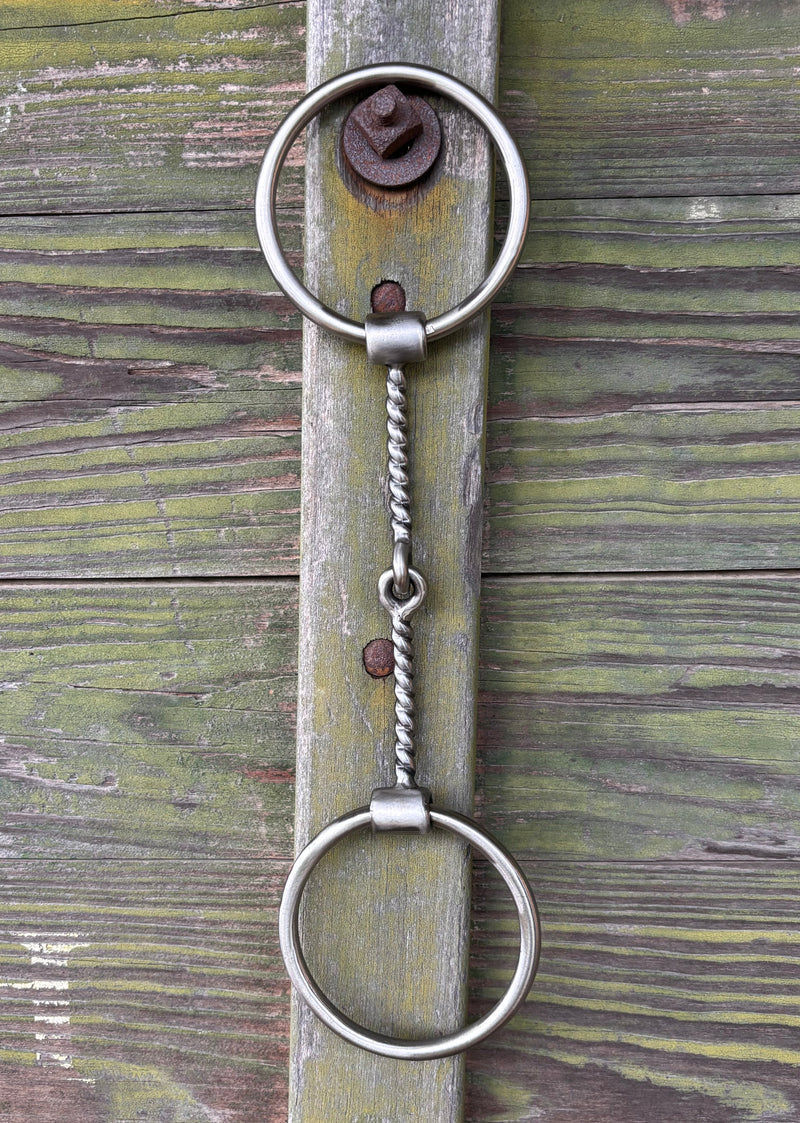 DC O-Ring Twisted Wire Snaffle