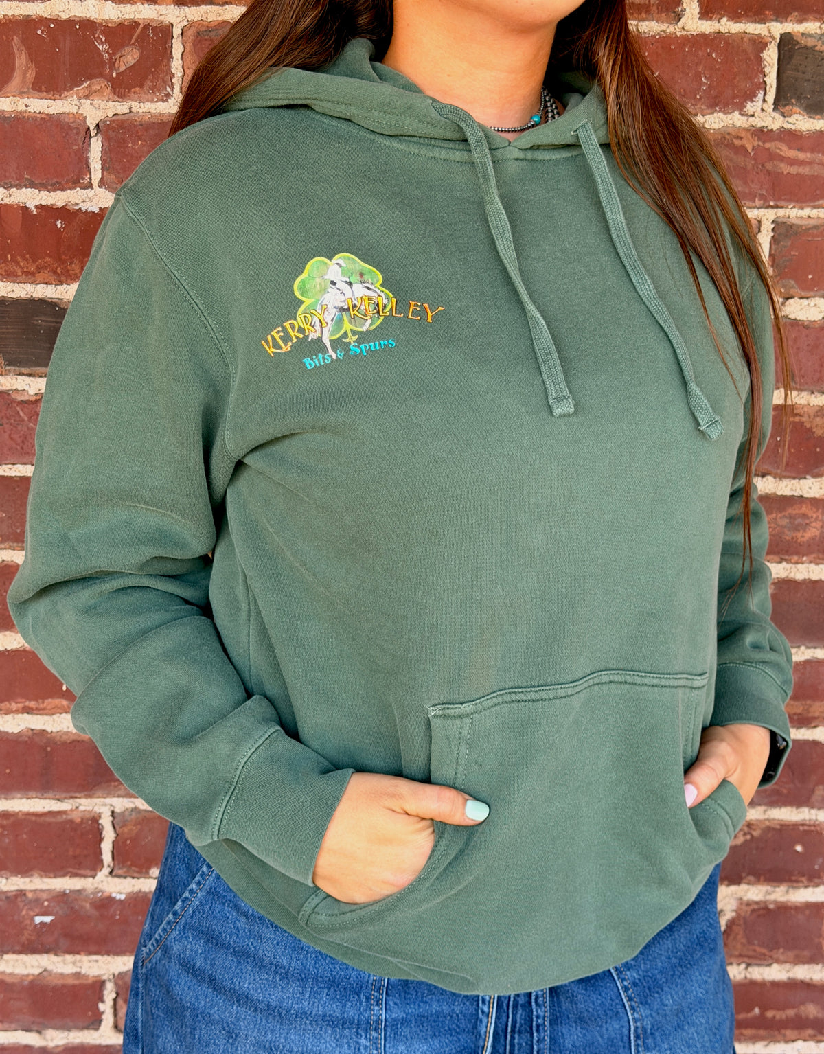 Unisex Alpine Green Classic Kerry Kelley Hoodie