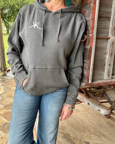 Unisex Charcoal Kerry Kelley Brand Hoodie