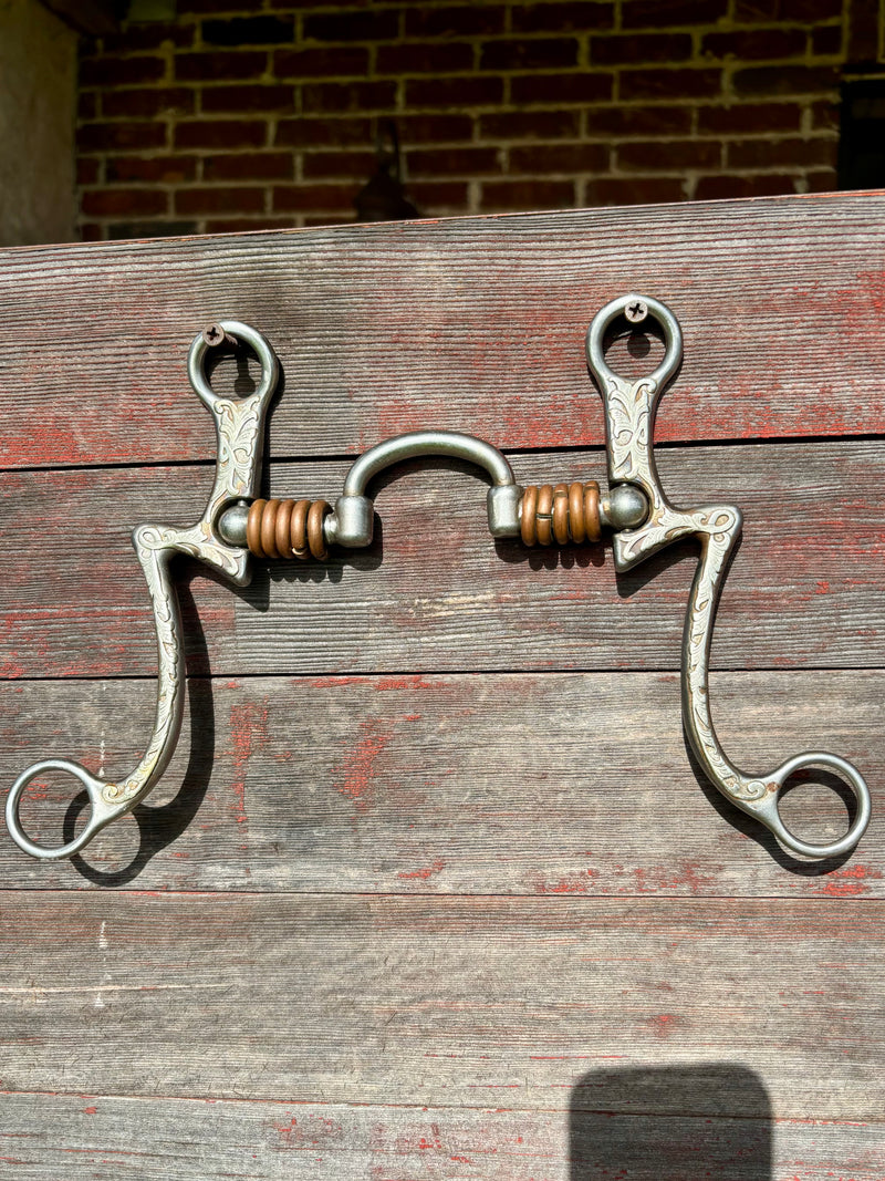 Used 7 Milk Man w Copper Rings Scroll