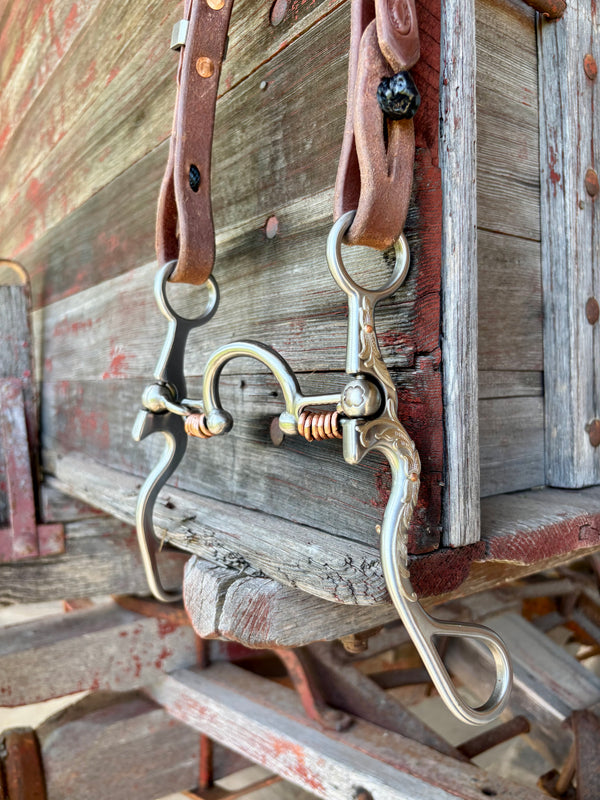 65 Ported Chain w Copper Rings Floral