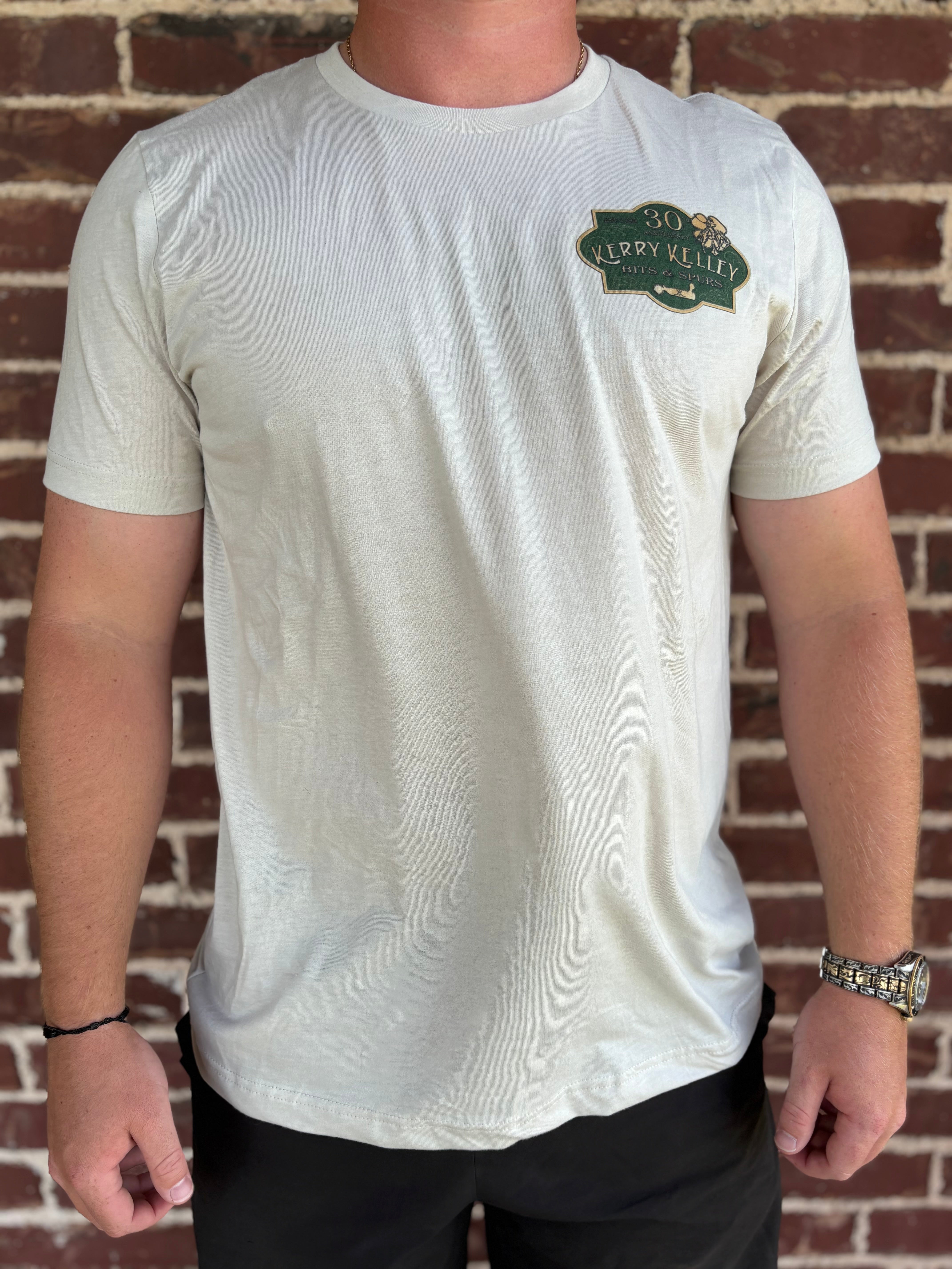 Unisex Kerry Kelley 30th Anniversary Logo Short Sleeve T-shirt