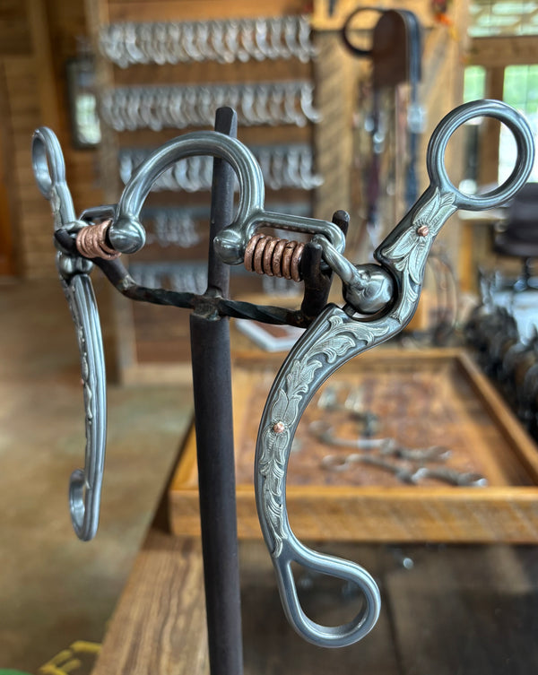 65 Ported Chain w/ Copper Rings Floral
