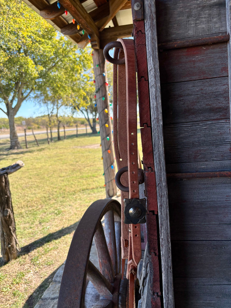 CL Split Ear Headstall w/ KK Personalized Square Buckle