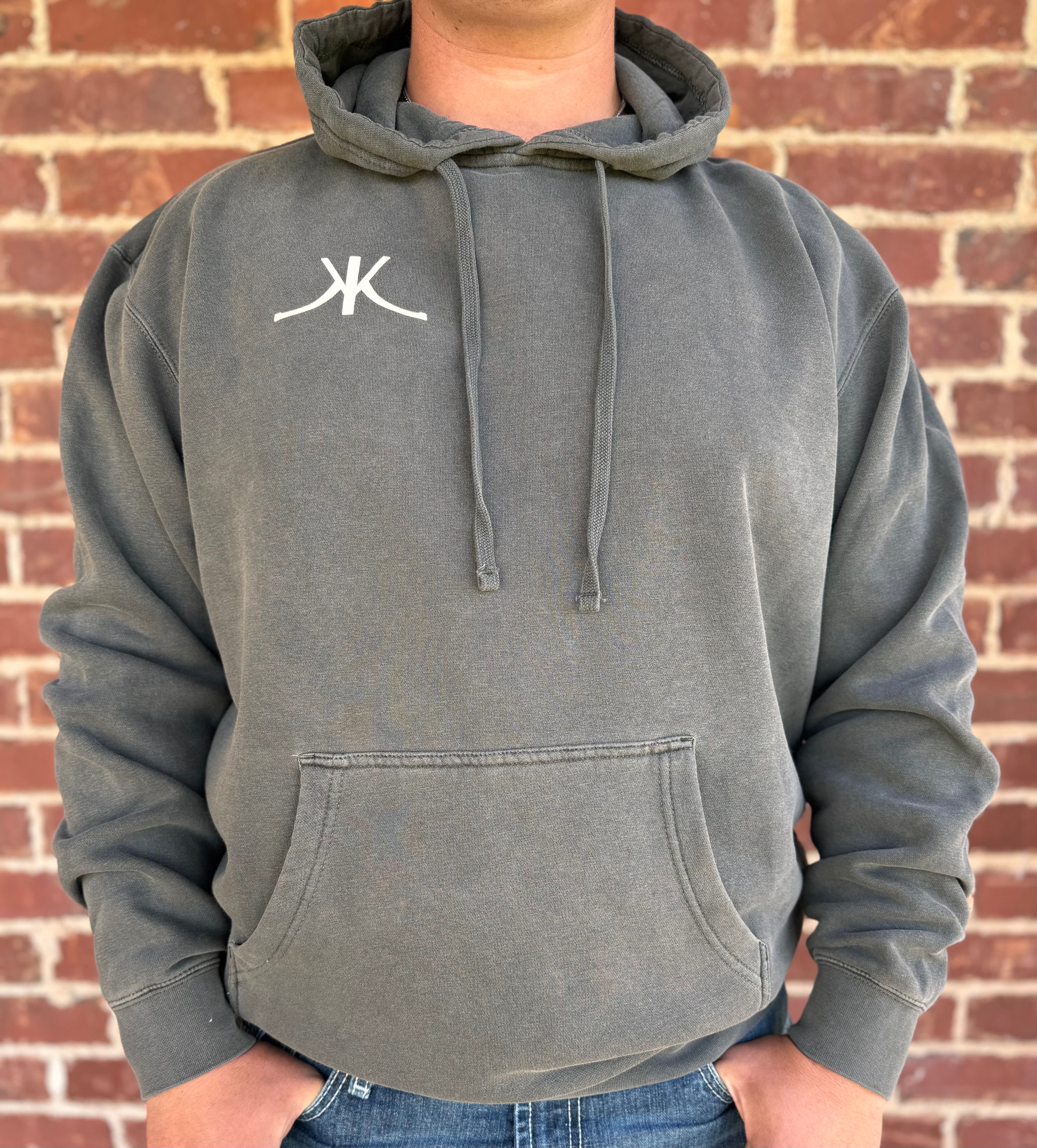 Unisex Charcoal Kerry Kelley Brand Hoodie