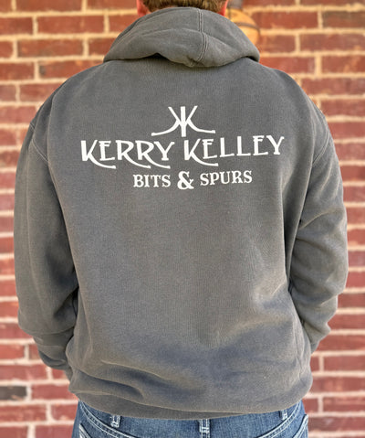 Unisex Charcoal Kerry Kelley Brand Hoodie