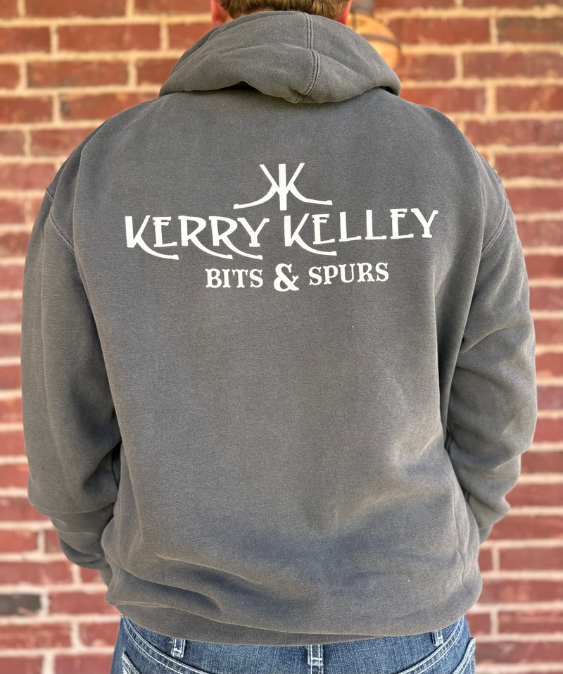 Unisex Charcoal Kerry Kelley Brand Hoodie