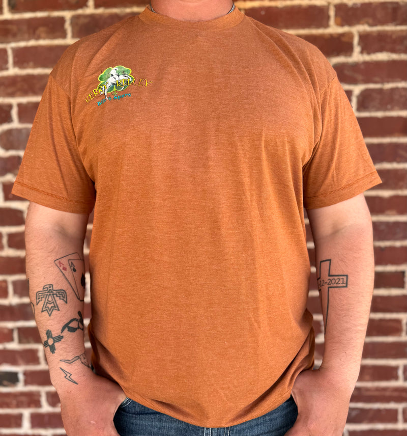 Unisex Kerry Kelley Original Logo T-Shirt - Rust Orange