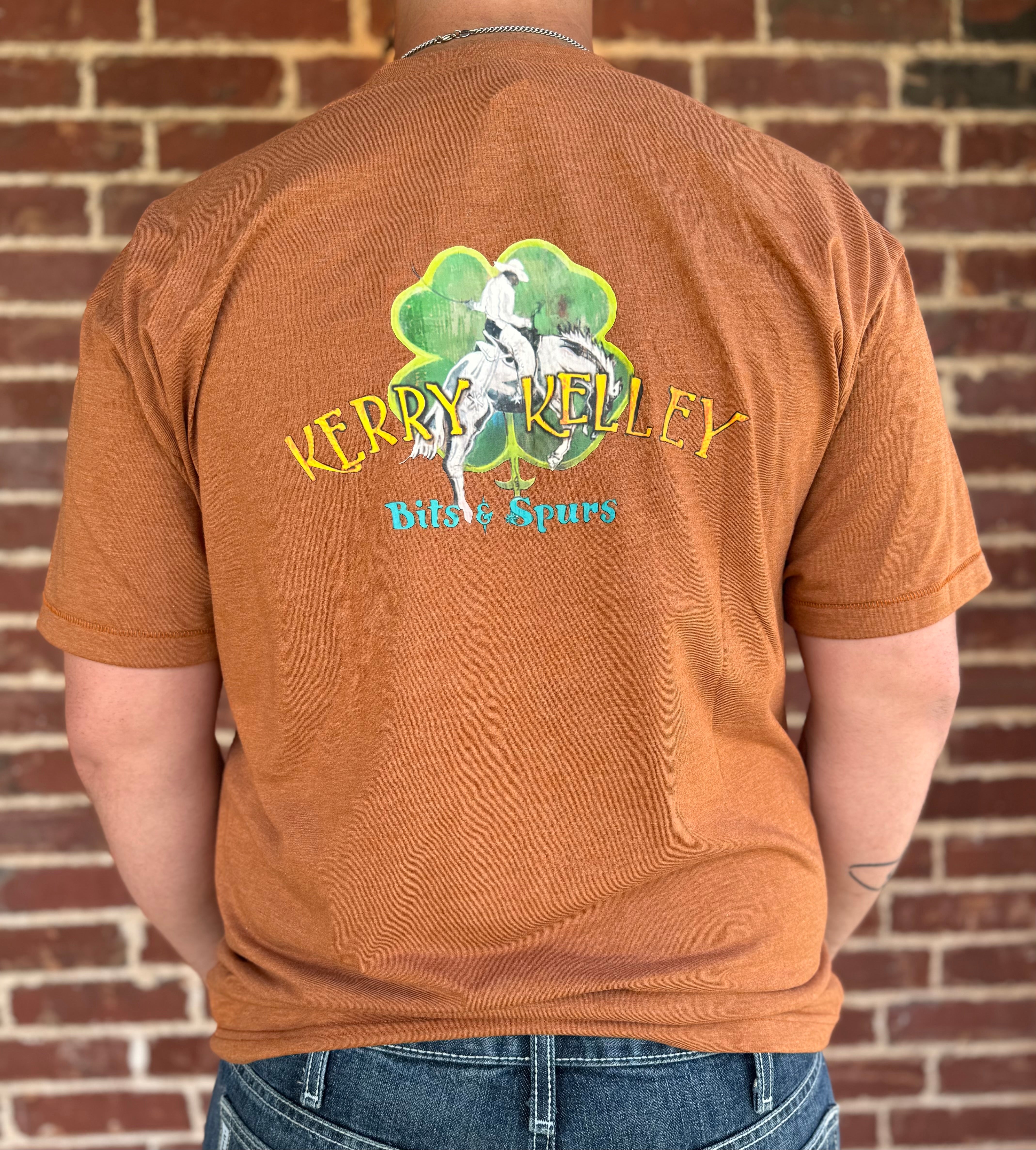 Unisex Kerry Kelley Original Logo T-Shirt - Rust Orange