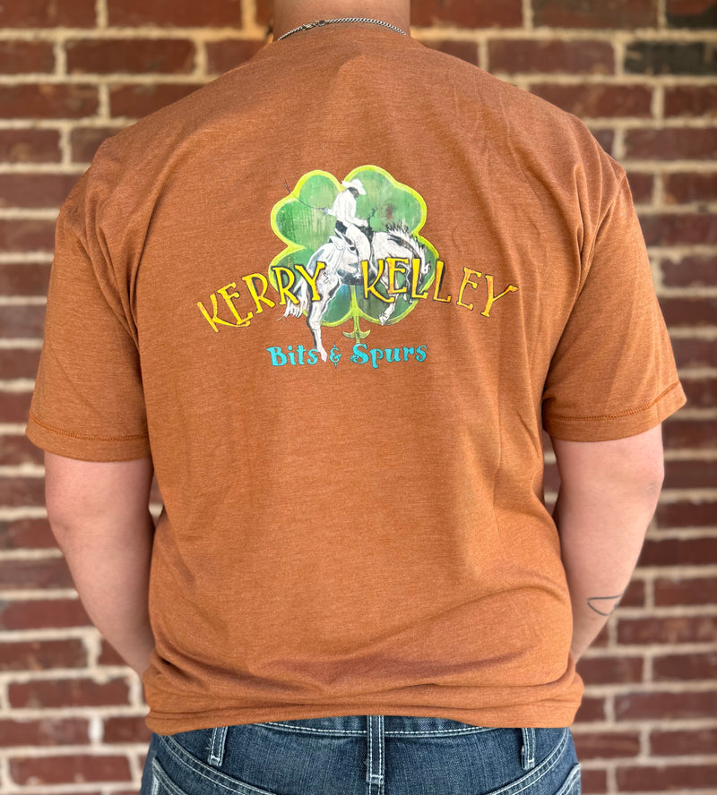 Unisex Kerry Kelley Original Logo T-Shirt - Rust Orange