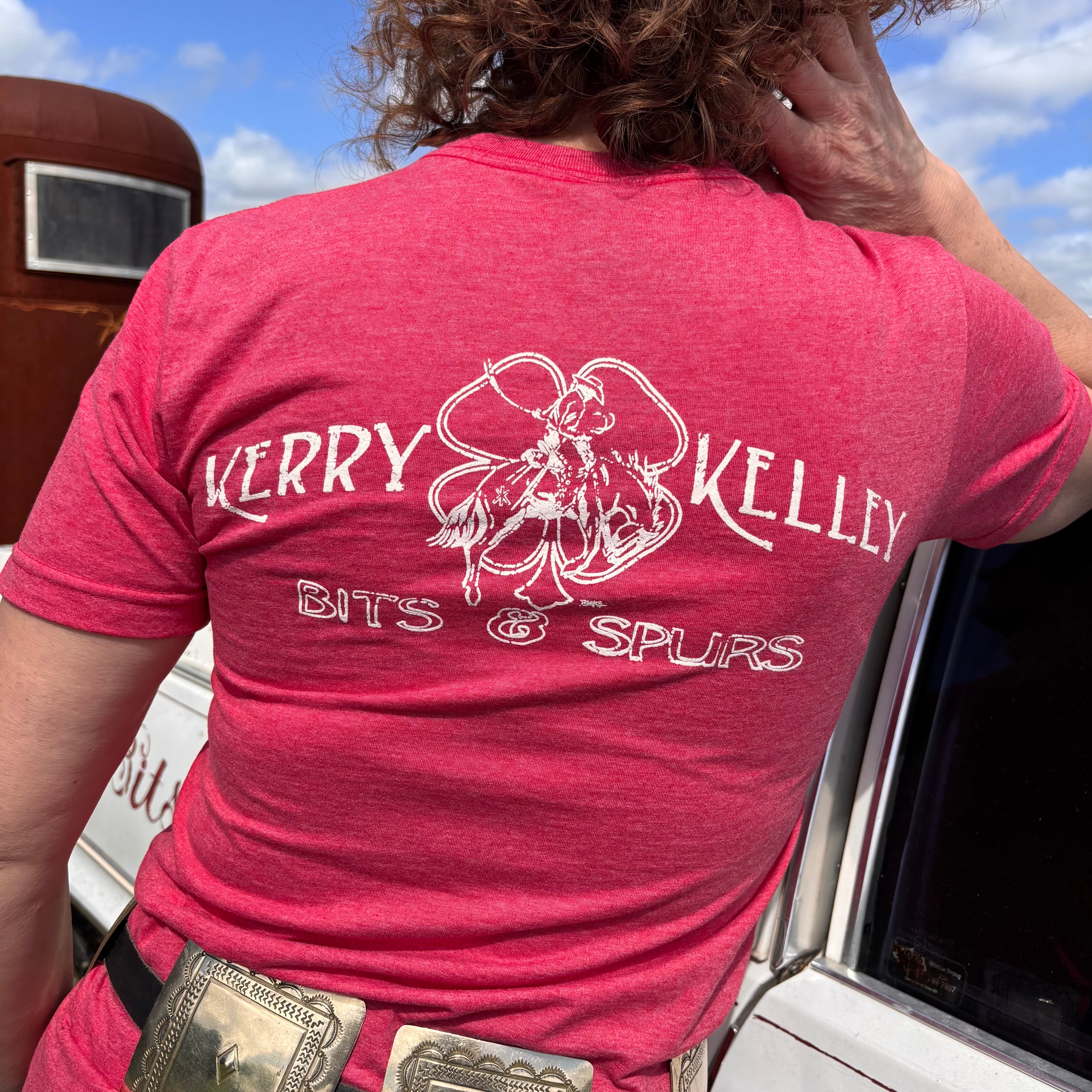 Unisex Classic Kerry Kelley Logo T-Shirt - Red