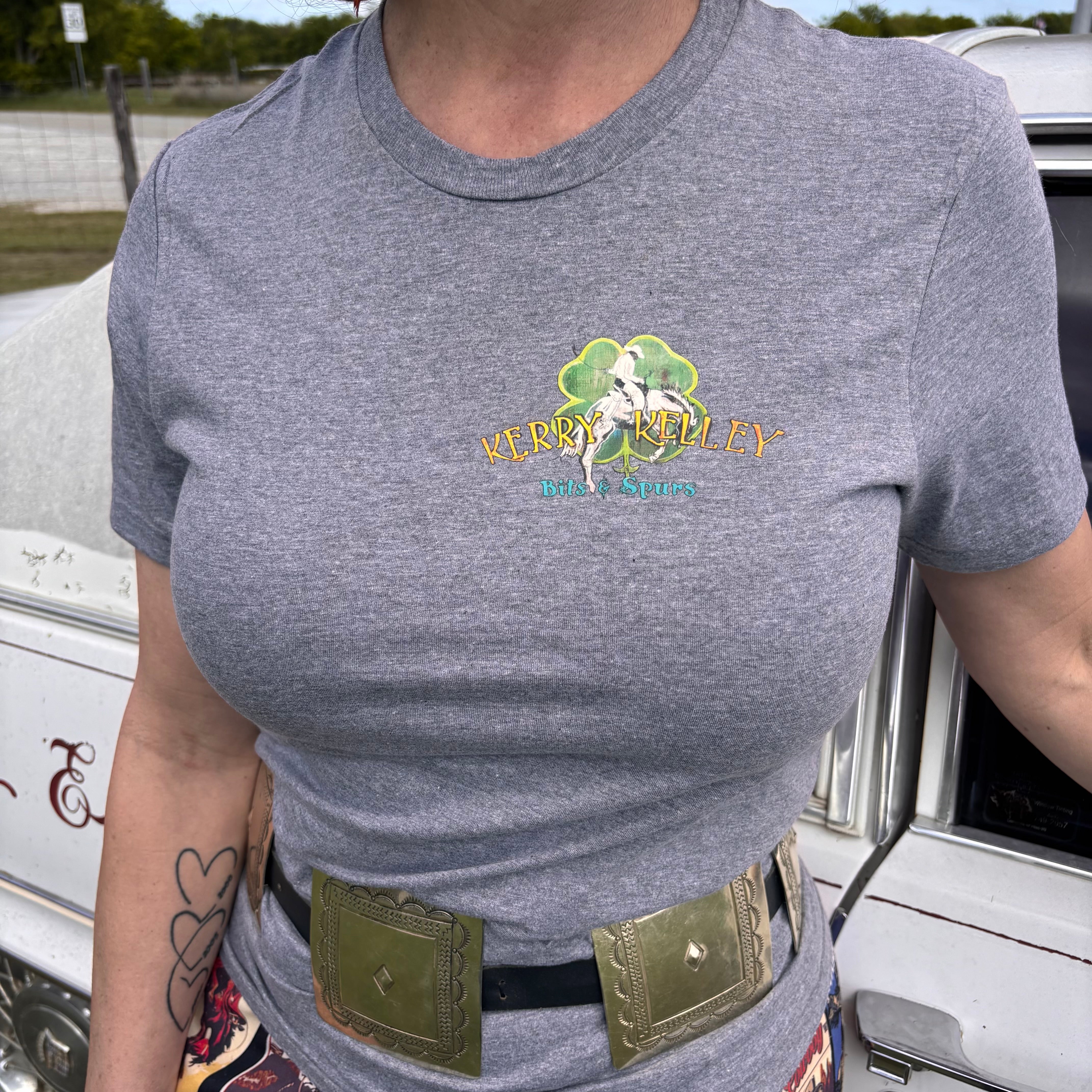 Original Kerry Kelley Logo T-Shirt - Heather Gray
