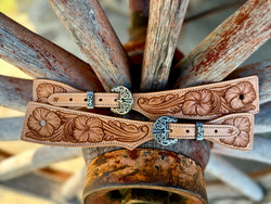 Jake Vance Large Natural Spur Straps - Square #2