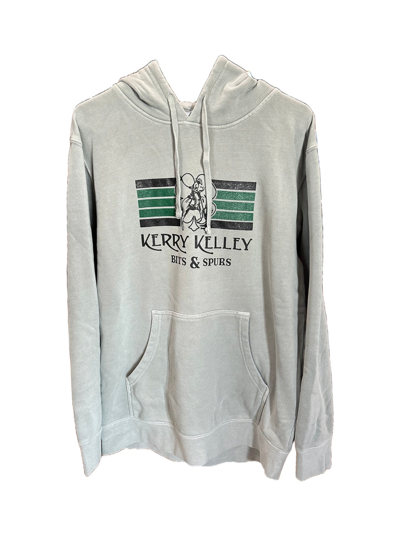 Kerry Kelley Striped Logo Sweatshirt Light Mint