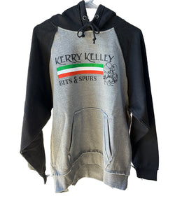 Kerry Kelley Irish Flag Logo Sweatshirt - Smoke Heather/Black