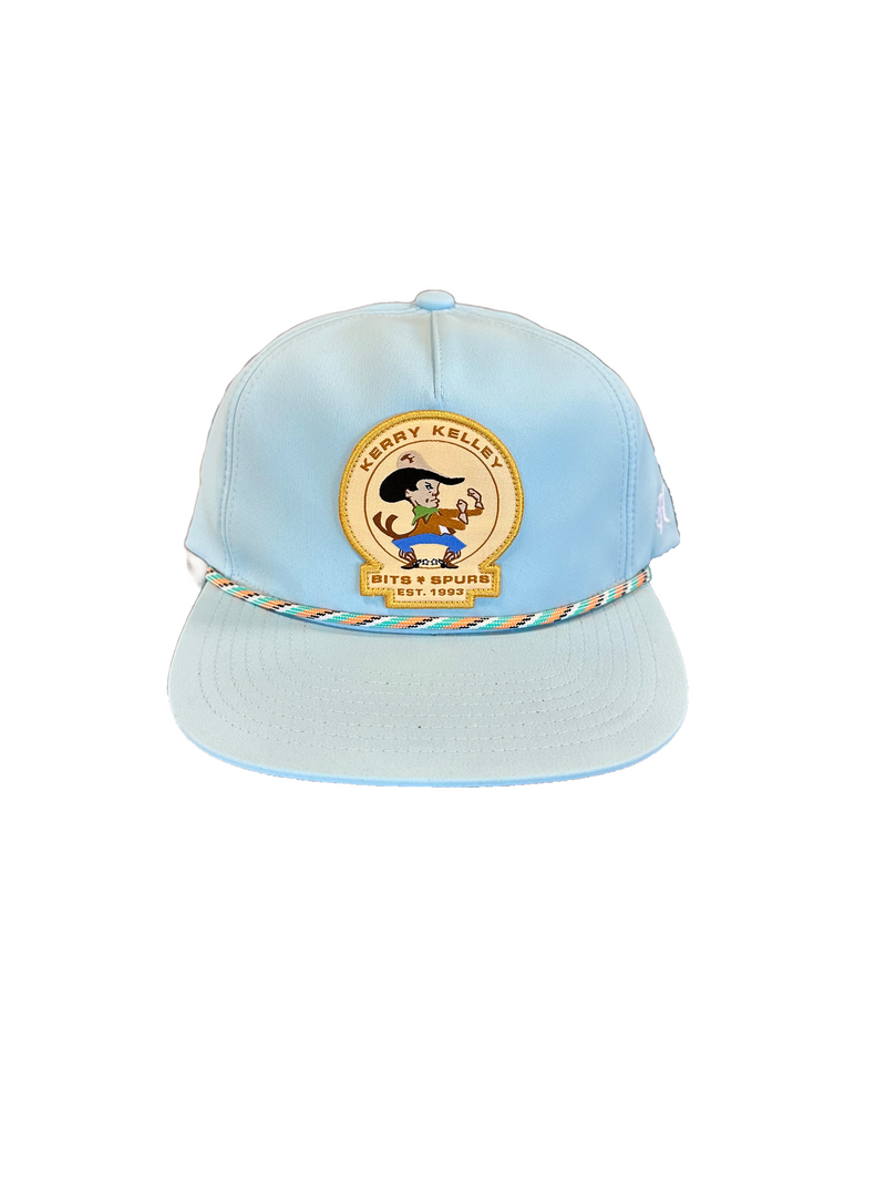 Hooey Fighting Irishman Rope Cap Light Blue