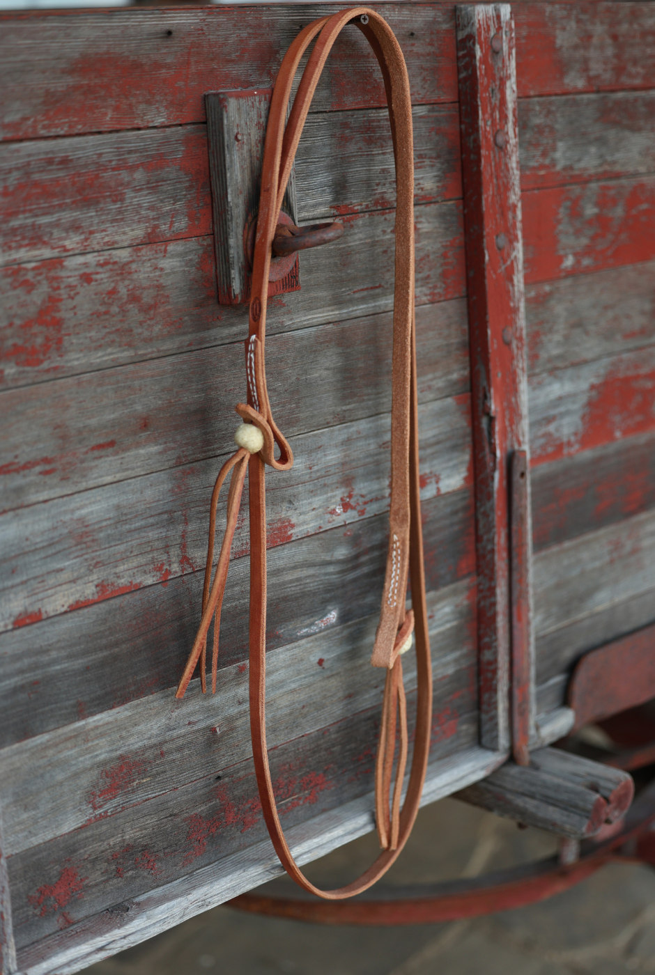 Doug Sullivan Rope Reins with Rawhide Knots