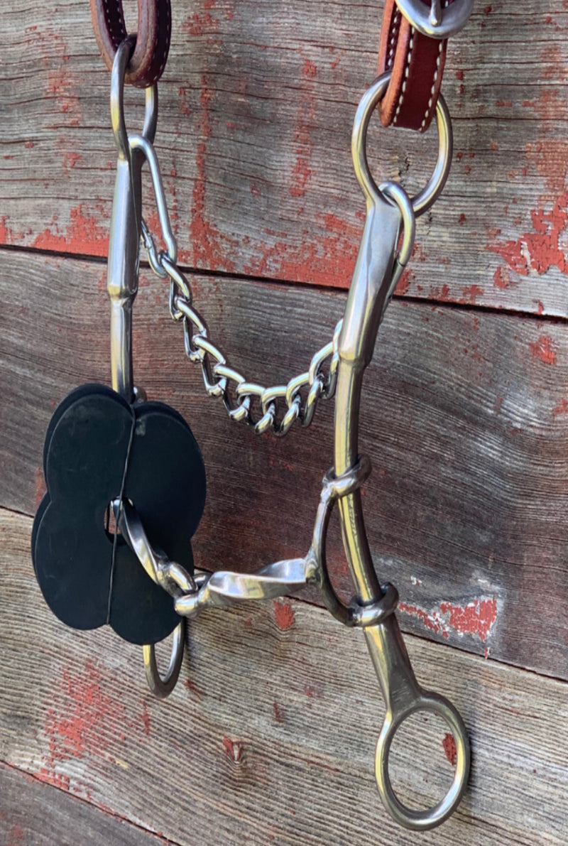 DC Glider Fixed Slow Twist Snaffle