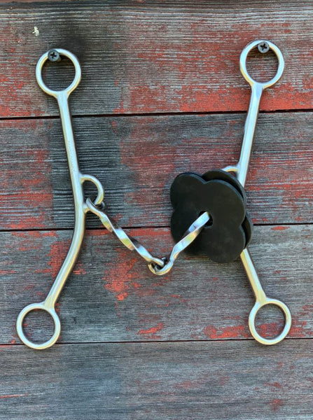 DC Mini Hemi Slow Twist Snaffle – Kerry Kelley Bits & Spurs