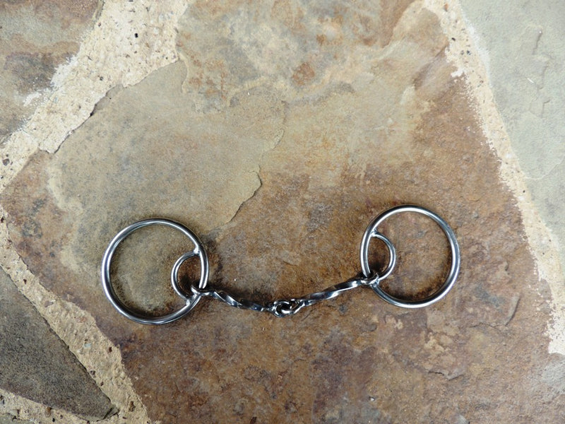 DC O-Ring Locked Slow Twist Snaffle