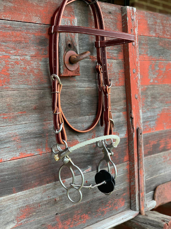 DC Ticket Combination Twisted Wire Snaffle