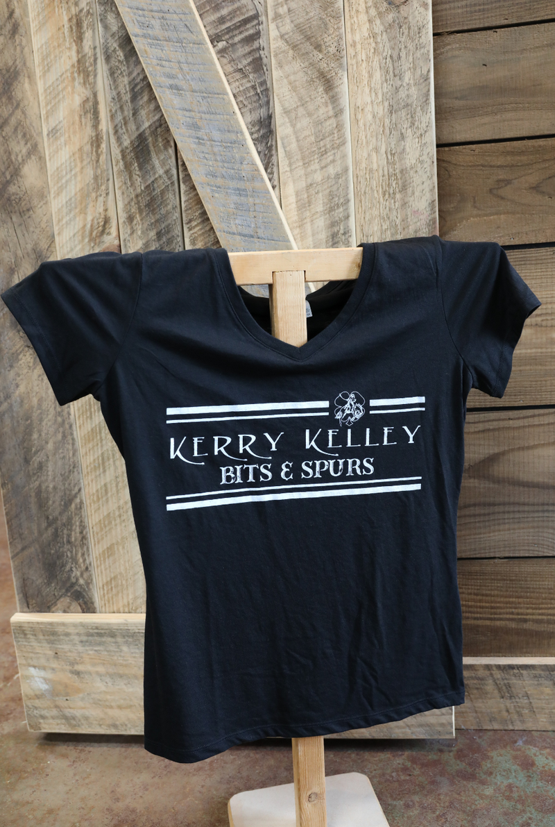 Kerry Kelley Logo V Neck T-Shirt