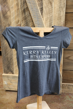 Kerry Kelley Logo V Neck T-Shirt