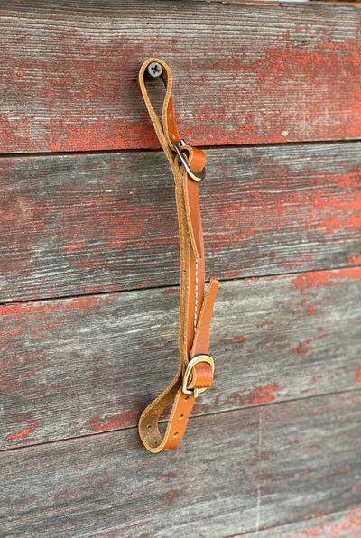 Short Leather Curb