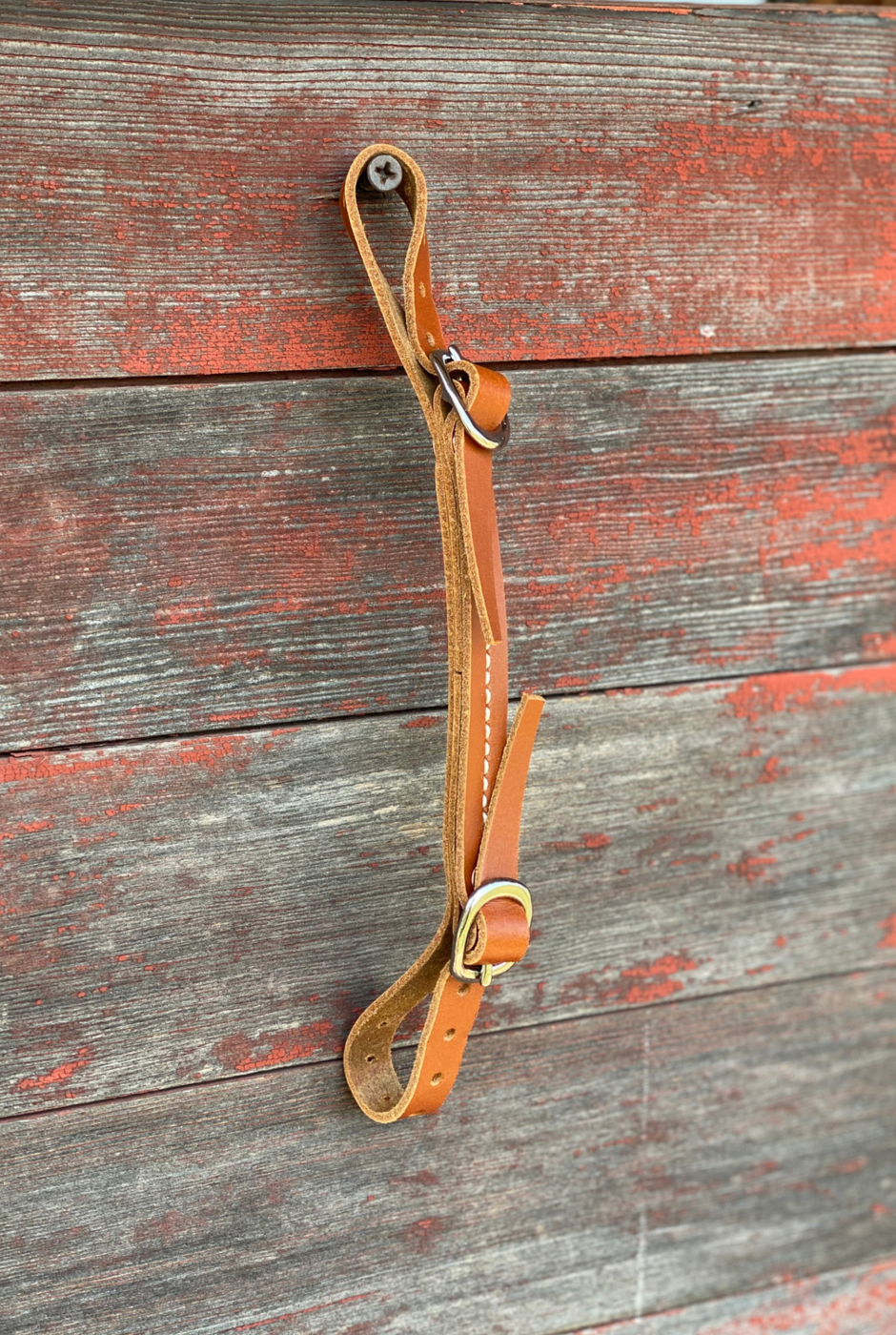 Short Leather Curb